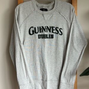 Guinness Light Gray Crewneck Sweater